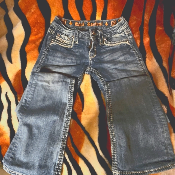 Size 26 lightly used rock revival VICTORIA BOOT - Picture 1 of 4